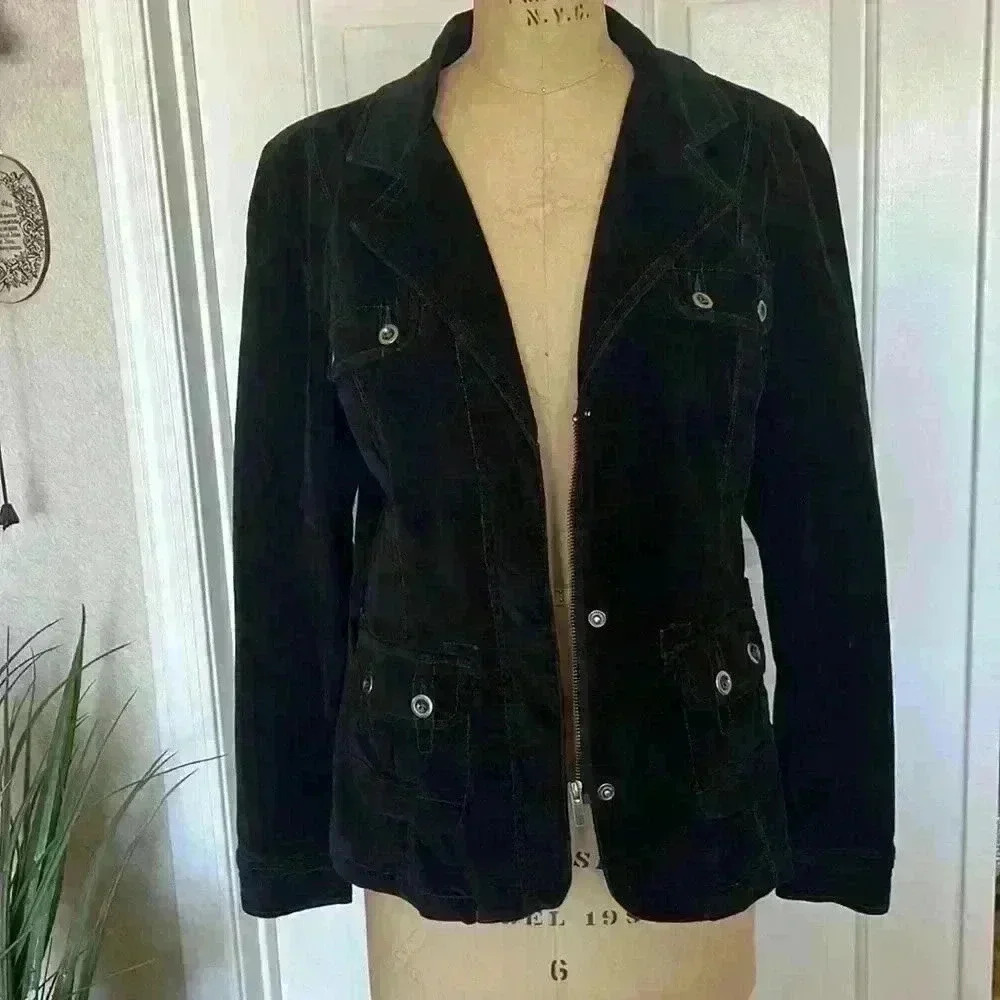 Jeanstar Vintage Velvet Blazer. Size PM